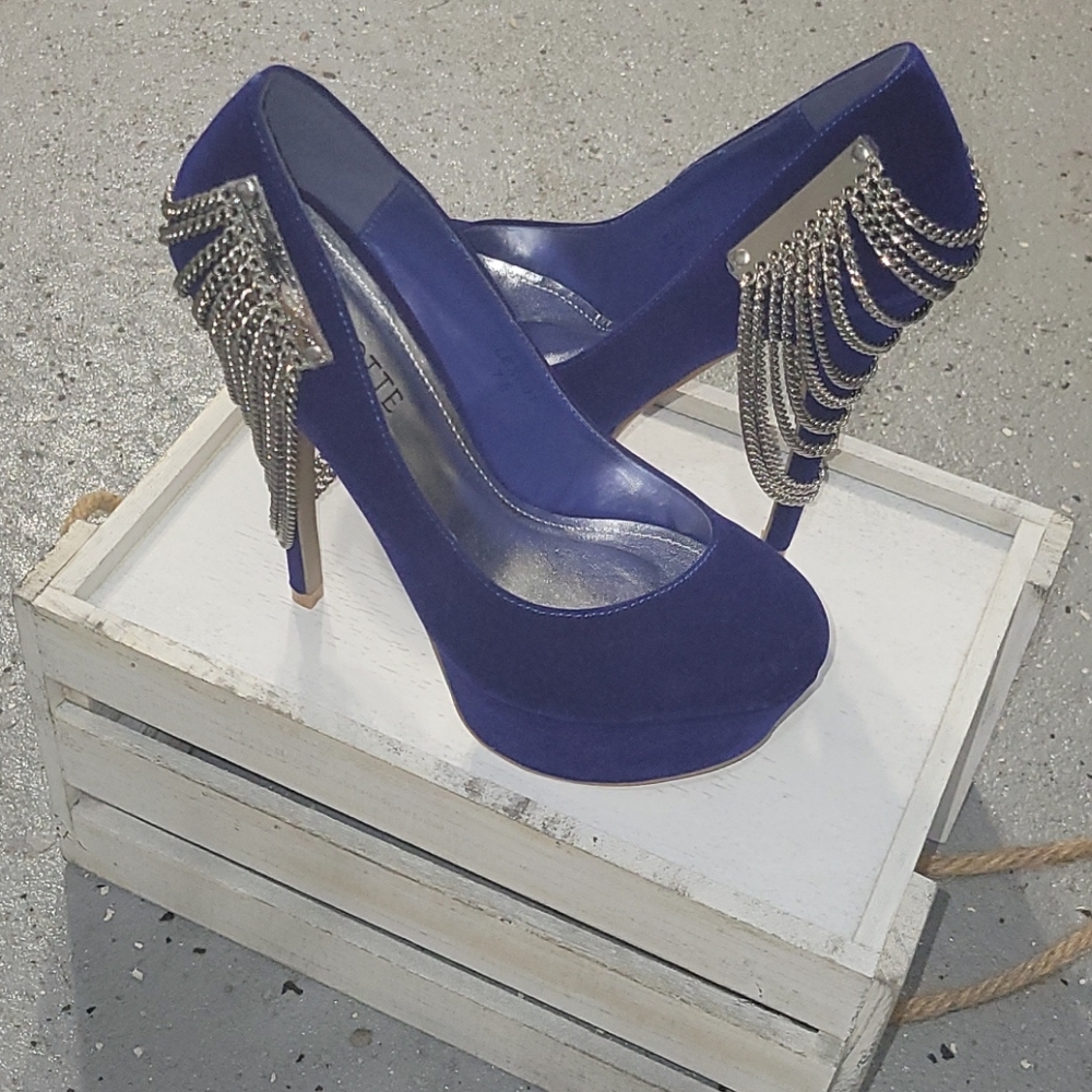 Suede Stilettos